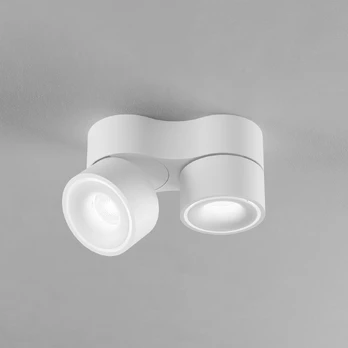 Egger DLS LED prožektorius „Clippo Duo“, baltas/baltas, DALI, DTW, 2 lemputės