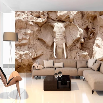 Artgeist Fototapetas - Elephant Carving (South Africa)