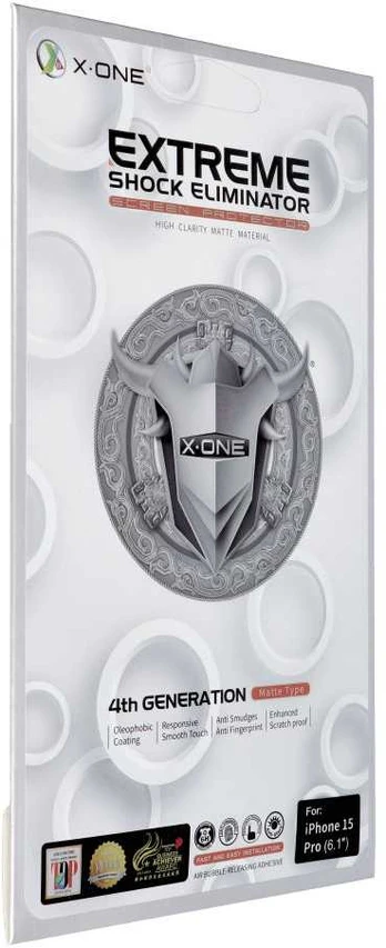 X-ONE Extreme Shock Eliminator 4th gen. (Matte Series) - for iPhone 15 Pro