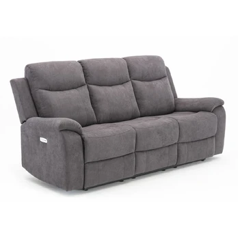 Sofa Home4you Milo 3, pilka, 96 x 209 cm x 103 cm