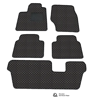 Kilimėliai QuiltyMats CHRYSLER PACIFICA 2016-> (5 vnt.), Black-Black /11-MAX3