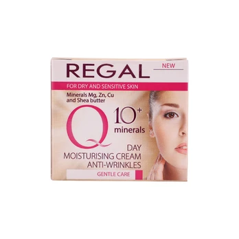 REGAL Q10+ MINERALS MOISTURISING dieninis kremas, 50 ml