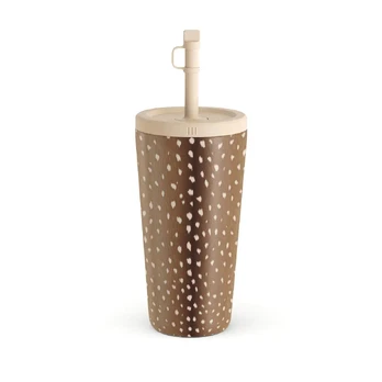 Fawn - Travel Mug, 500 ml / Straw