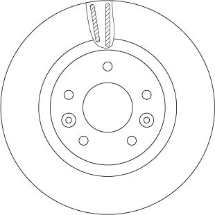 TRW DF6786 Brake Disc