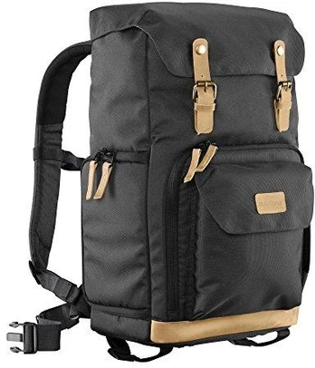 Verschiedene Mantona Luis Retro Backpack Juodas