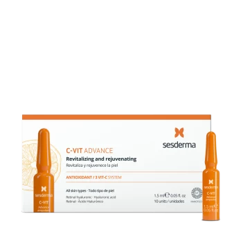 SESDERMA C-VIT Advance ampulės, 10×1,5ml