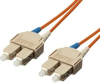 Equip Įrengti Fiber Optic Patchcord SC - SC Multimode Duplex OM1, 5m. (253325)
