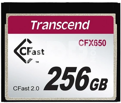 Transcend CFast 2.0 CFX650 256GB