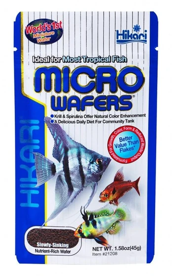 Hikari Micro Wafers visavertis pašaras žuvims - 1kg