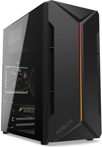 Korpusas Krux Astro ARGB, juoda
