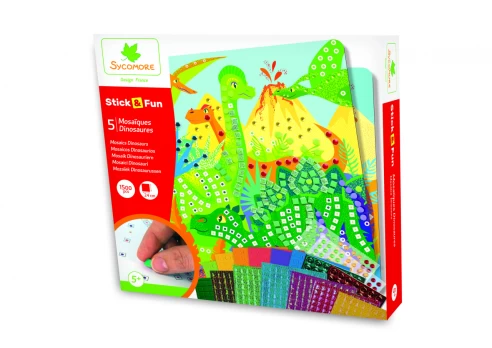 SYCOMORE kūrybinis rinkinys mozaika Dinosaurs, CRE7007