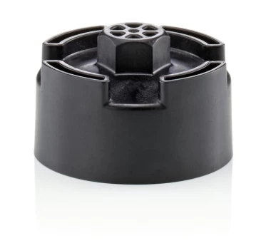 Oil filter wrench, bell-shaped