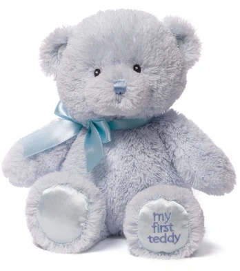 Pliušinis žaislas Gund My First Teddy, mėlynas, 45 cm