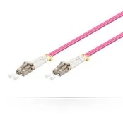 MicroConnect 25m - LC/UPC-LC/UPC - 25 m - OM4 - LC - LC - Male/Male - Violet