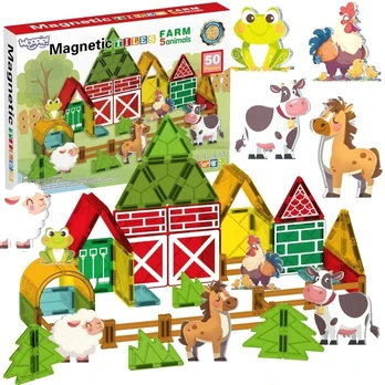 Konstruktorius Woopie, magnetinės jungtys