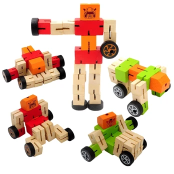 Medinis galvosūkis, robotas-transformeris