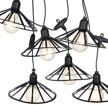 LED sodo girlianda 6 vnt 5,5 m