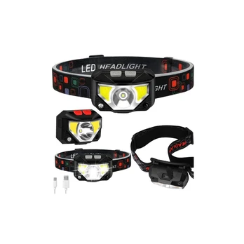 Lean LED Headlamp Headlamp Motion Sensor 6 Lighting Modes