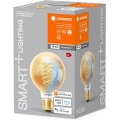 LEDVANCE SMART WiFi E27 8W LED G80 aukso spalvos 822-850