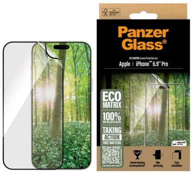 Panzer Glass PanzerGlass MATRIX Screen Protector iPhone 16 Pro Max 6.9" Ultra-Wide Fit 2872