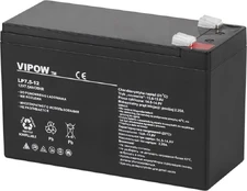 Švino akumuliatorius VIPOW 12V 7.5Ah