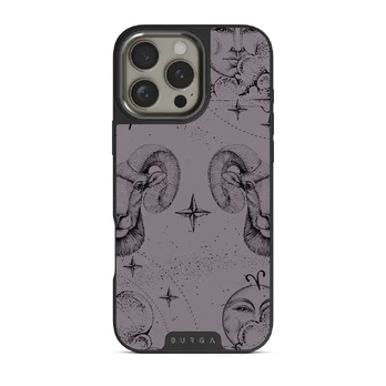 Aries - iPhone 16 Pro Max Case, Elite Dark (MagSafe) / Gunmetal / Purple