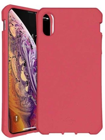 Dėklas ITSKINS FERONIABIO cover til iPhone XS / X®. Rød
