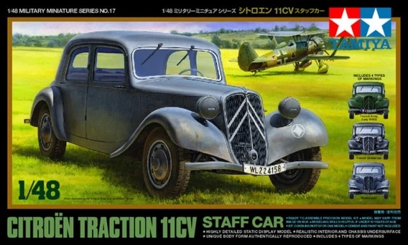 Tamiya – Citroen Traction 11CV, 1/48, 32517