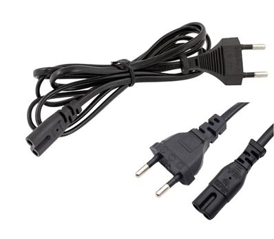 Maitinimo laidas 2-pin Euro plug