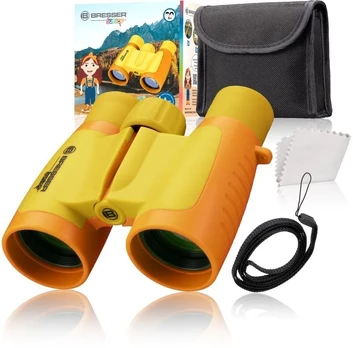 Žiūronai Bresser Junior 3x30 binoculars, yellow