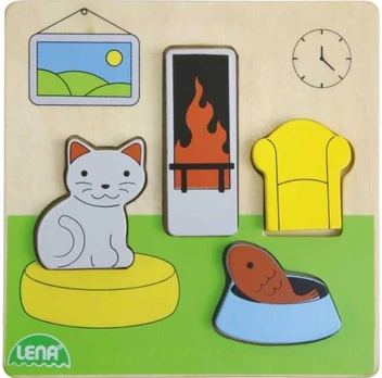 Dėlionė Lena Træ Puslespil Stue