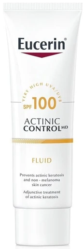 Apsauginis fluidas nuo saulės Eucerin Actinic Control SPF100, 80 ml