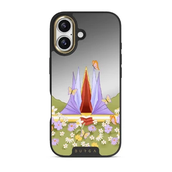 Sunrise - iPhone 17 Case, Elite Mirror Dark (MagSafe) / Gold