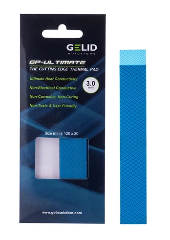 Termopady Gelid Ultimate 120x20x3,0 mm TP-GP04-R-E