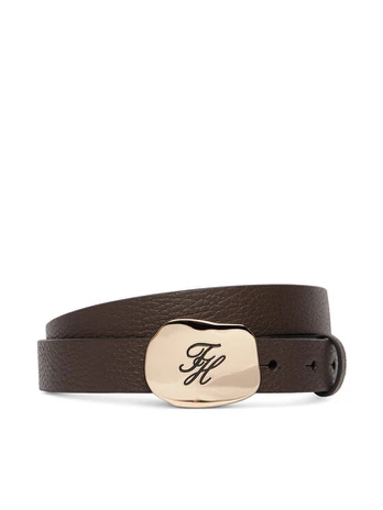 Diržas Tommy Hilfiger Th Plaque 2.5 Pebble AW0AW19152 Ruda