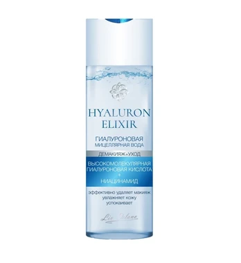 LIV DELANO HYALURON ELIXIR Hialuroninis micelinis vanduo, 200 ml