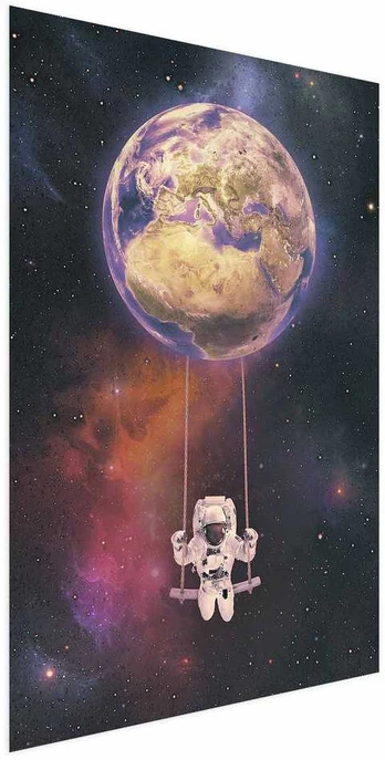 Artgeist Plakatas - Cosmic Swing