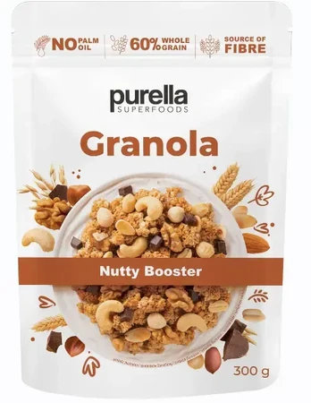 Granola PURELLA, su riešutais, 300 g