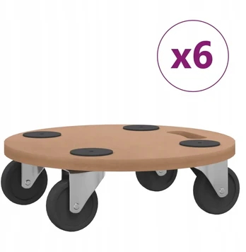 Medinis transportavimo vežimėlis 38cm, rudas