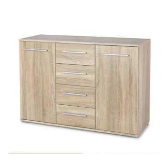 Komoda Lima KM-4, ąžuolo, 40 x 116 cm x 82 cm