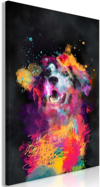 Artgeist Paveikslas - Dog's Joy (1 Part) Vertical