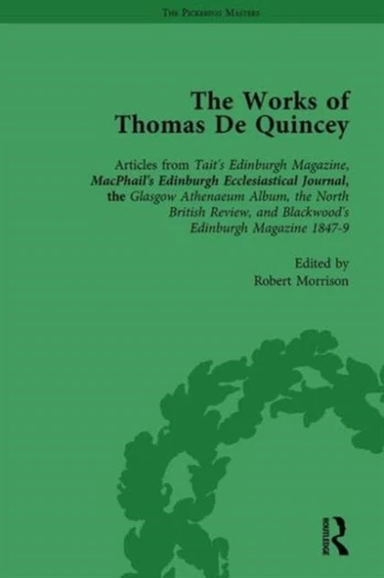 Works of Thomas De Quincey, Part III vol 16