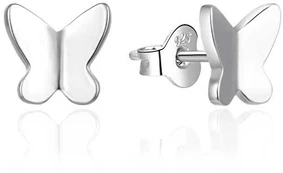 Agato Sidabrinis earrings Butterflies AGT-E174P