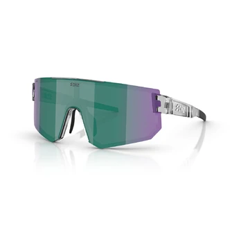 BLIZ P005 akiniai | Crystal Black - Green Multicolour