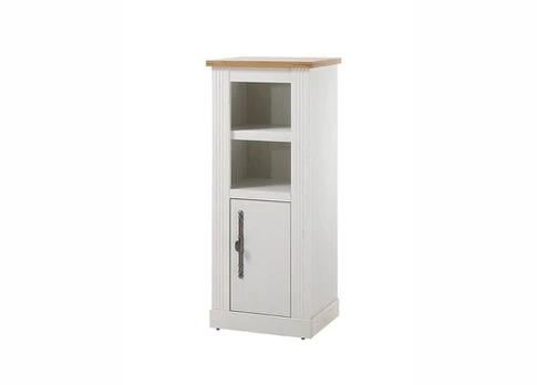 Vonios spintelė Imv Westminster, 119 cm, balta/ąžuolinė