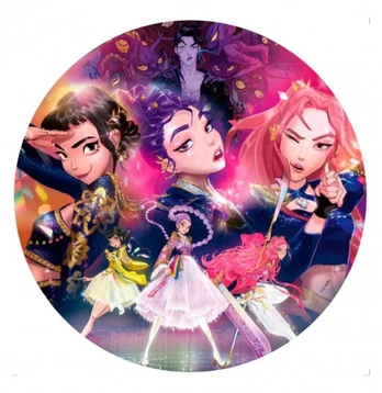 Ravensburger Kpop Demon Hunters puzzle 500pcs