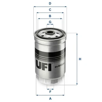 Kuro filtras UFI 24.012.00