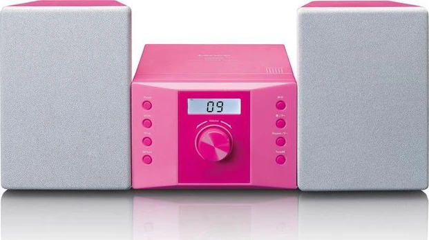 Muzikinis centras Lenco MC-013 rožinė