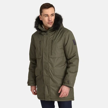 Huppa Vyriška žieminė parka DAVID, dark green