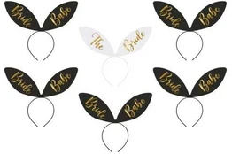 Party Deco Bride Squad wristbands 15x29cm 6pcs MIX